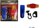 Set Luce Bici Bicicletta Frontale Torcia Led Posteriore Sicurezza Ganci Xc-1586 Sport e Tempo Libero > Ciclismo > Luci per Bici > Sport Trade Shop italia - Napoli, Commerciovirtuoso.it