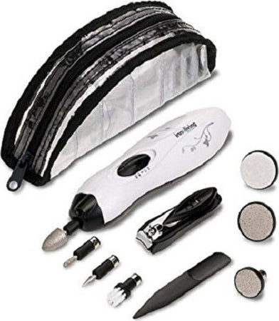 Set Manicure Pedicure Fresa Luce Led Portatile Custodia 7 Testine Tagliaunghie Bellezza/Manicure e pedicure/Strumenti e accessori/Frese per unghie Trade Shop italia - Napoli, Commerciovirtuoso.it