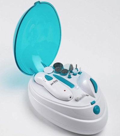 SET MANICURE PEDICURE RICARICABILE FRESA UNGHIE COFANETTO ASCIUGASMALTO 10 TESTINE Bellezza/Manicure e pedicure/Strumenti e accessori/Frese per unghie Trade Shop italia - Napoli, Commerciovirtuoso.it