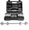 Set-Maniglie-Manubri-Dumbbell-Bilanciere-30kg-Regolabile-Body-Building-Palestra