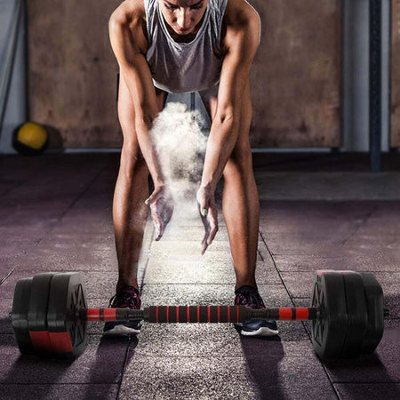 Set Manubri Bilanciere Con Biella Regolabili 30 Kg Allenamento Corpo Palestra Casa Sport e tempo libero/Fitness e palestra/Potenziamento muscolare/Pesi e accessori/Manubri Trade Shop italia - Napoli, Commerciovirtuoso.it