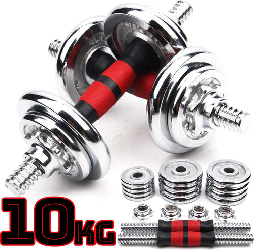 Set Manubri Componibili Pesi Regolabili Palestra Dumbbell In Acciaio 10kg Totale Sport e Tempo Libero > Attrezzi e Abbigliamento Sportivo > Pesi Palestra Trade Shop italia - Napoli, Commerciovirtuoso.it