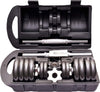 Set-Manubri-Regolabili-Ghisa-Da-20-Kg-Per-Bodybuilding-Fitness-Sollevamento-Pesi
