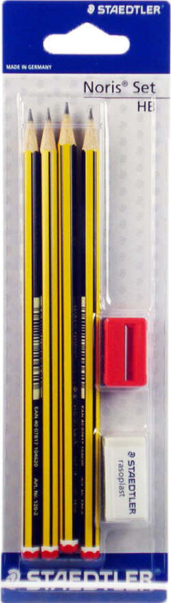 Set-Matita-Noris-Gomma-e-Temperino-Staedtler