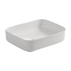 Set mensolone bagno con lavabo Ely colore rovere grigio ghiaccio 120x45x12 cm.