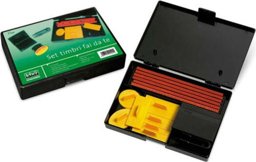 Set Mini Tipografia S 100 - 4 mm - Lebez Cancelleria e prodotti per ufficio/Archivio ufficio e accessori per scrivania/Etichette divisori per schedario e timbri/Timbri e materiali per timbri/Timbri Eurocartuccia - Pavullo, Commerciovirtuoso.it