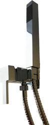Set miscelatore doccia completo di supporto e doccetta, set completo