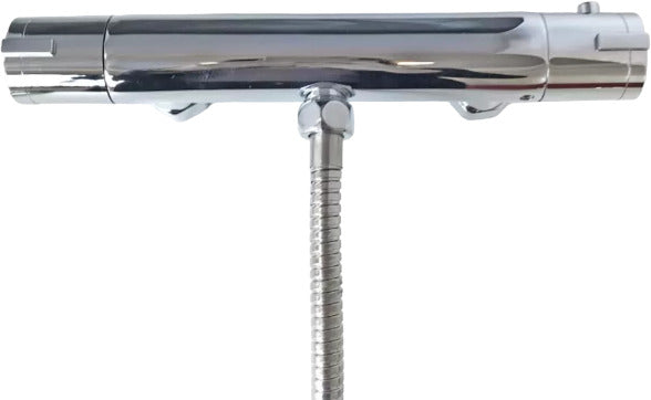 Set miscelatore doccia termostatico con doccetta e supporto