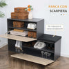 Set-Mobile-da-Ingresso-con-Attaccapanni,-Scarpiera-con-Panca-e-Scaffale,-Grigio-e-Naturale-GY6837-255CGGY6