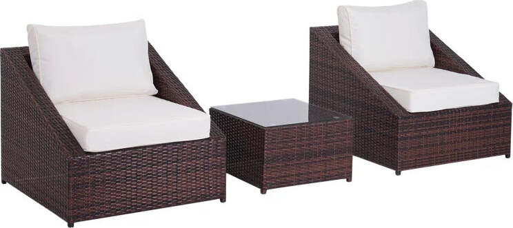 Set-Mobili-da-Balcone-in-PE-Rattan,-Tavolo-da-Giardino-con-Poltroncine-e-Cuscini,-Marrone-863-004