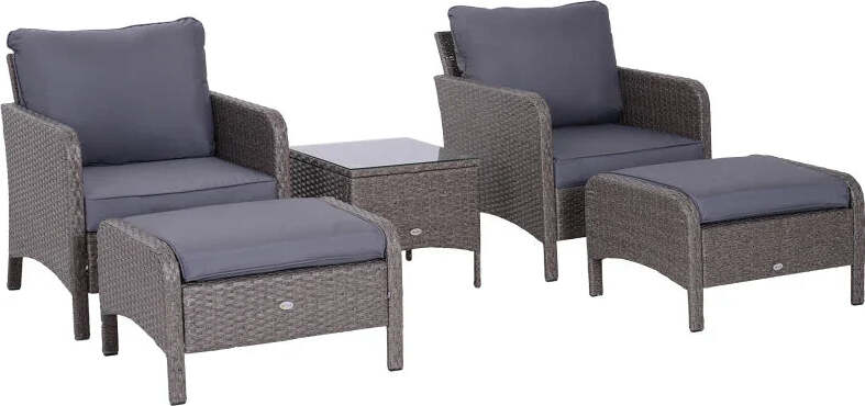Set-Mobili-da-Giardino-2-Poltrone-2-Poggiapiedi-1-Tavolino-in-Vetro-Temperato-Rattan-Grigio-860-066