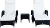 Set-Mobili-da-Giardino-2-Sedie-a-Sdraio-e-Tavolino-3pz-Lettino-Prendisole-Rotelle-Reclinabile-Rattan-Nero-862-011BK