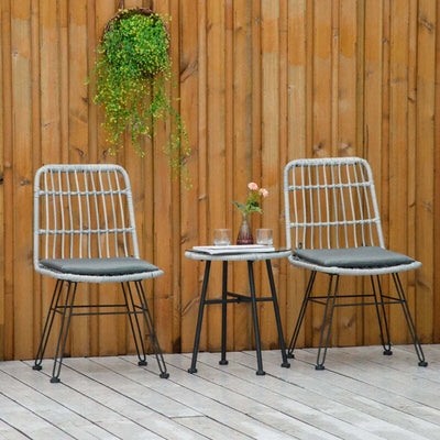 Set-Mobili-da-Giardino-3-Pezzi-con-Tavolino-e-Sedie-in-Rattan-PE,-Poilestere-e-Acciaio-per-Esterni,-Grigio-863-087GY