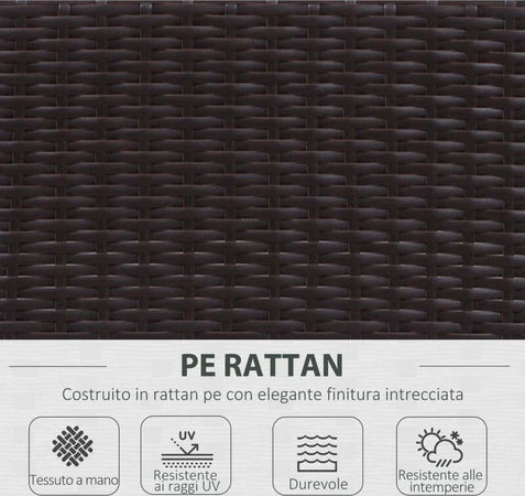 Set-Mobili-da-Giardino-5-Pezzi-Tavolino-con-Piano-in-Vetro-Temperato-Rattan-3-Poltrone-1-Poggiapiedi-1-in-Alluminio,-Rattan-860-060