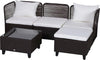 Set-Mobili-da-Giardino-5-Pezzi-Tavolino-con-Piano-in-Vetro-Temperato-Rattan-3-Poltrone-1-Poggiapiedi-1-in-Alluminio,-Rattan-860-060