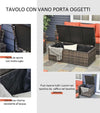Set-Mobili-da-Giardino-6-Pezzi-in-Rattan-con-Divani,-Poltrone-e-Tavoli-Contenitore,-Marrone-860-120