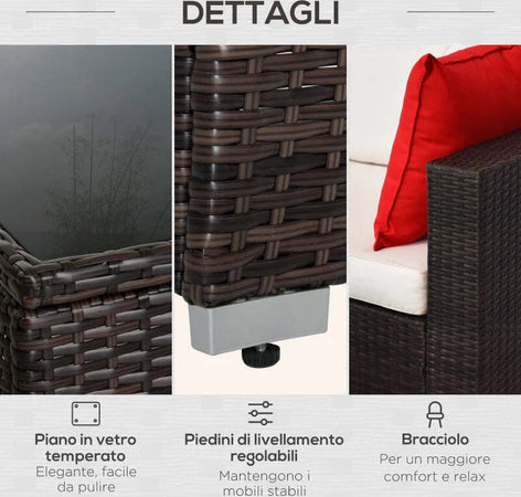 Set-Mobili-da-Giardino-in-Rattan-PE-4-Poltrone-1-Pouf-1-Tavolino-in-Vetro-Temperato-2-Cuscini-01-0319
