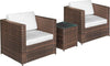 Set-Mobili-da-Giardino-Rattan-PE-da-3-Pezzi,-2-Poltrone-da-Esterno,-Tavolino-e-Cuscini,-Marrone-860-073BN