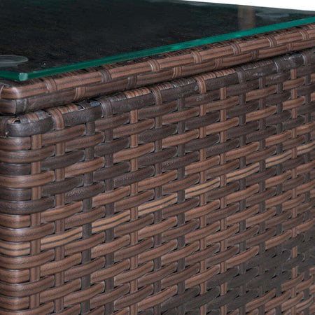 Set-Mobili-da-Giardino-Rattan-PE-da-3-Pezzi,-2-Poltrone-da-Esterno,-Tavolino-e-Cuscini,-Marrone-860-073BN