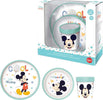 Set Pappa Topolino Bicchiere Piatti Antiscivolo Azzurro Bambini Prima Pappa Prima infanzia/Allattamento e pappa/Stoviglie/Set di stoviglie Trade Shop italia - Napoli, Commerciovirtuoso.it