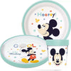Set Pappa Topolino Bicchiere Piatti Antiscivolo Azzurro Bambini Prima Pappa Prima infanzia/Allattamento e pappa/Stoviglie/Set di stoviglie Trade Shop italia - Napoli, Commerciovirtuoso.it