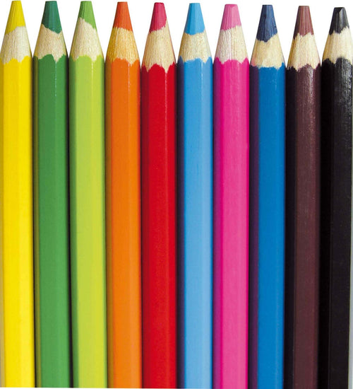Set Pastelli Colorati 12 Pz. Matite In Legno Per Colorare Bambini Scuola Disegno Cancelleria e prodotti per ufficio/Penne matite scrittura e correzione/Matite/Matite colorate Trade Shop italia - Napoli, Commerciovirtuoso.it