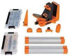 Set per dima per fori a tasca T6 12 p.zi T6PHJM da falegnameria Triton con valigetta