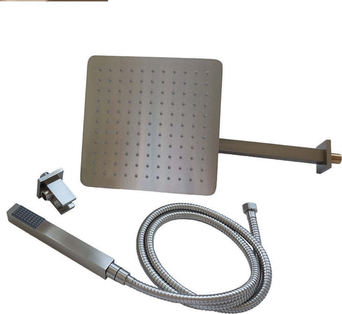 Set-Per-Doccia-Soffione-Quadro-In-Acciaio-Inox-25x25-Centimetri-Effetto-Spazzolato