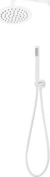 Set-Per-Doccia-Soffione-Tondo-In-Acciaio-Inox-250-Millimetri-Color-Bianco-Opaco