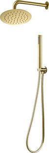 Set-Per-Doccia-Soffione-Tondo-In-Acciaio-Inox-250-Millimetri-Oro-Satinato