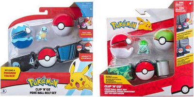 Set-personaggio-Rei-Toys-PK170400-POKEMON-Clip-n'Go-Pokeball-con-cintu