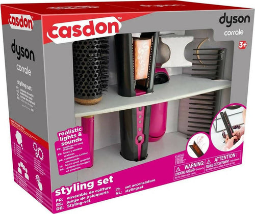 Set-Piastra-Corrale-Dyson-Acconciature-Cefa---Giocattolo-(01154)-Set-parrucchiera-giocattolo-Ods