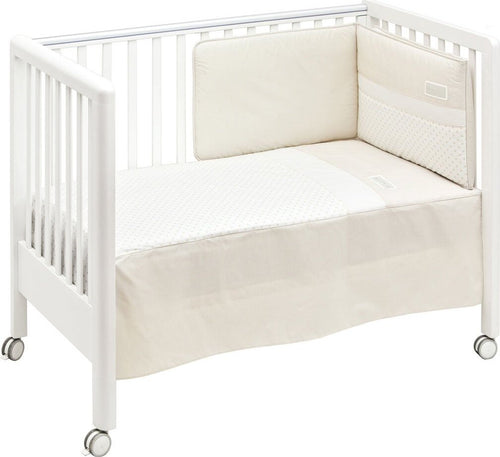 Set Piumone + Paracolpi 70X140 Cm Star Beige Casa e cucina/Tessili per la casa/Biancheria per culle e lettini/Biancheria bimbi/Completi da lettino La Casa Del Bebè - Napoli, Commerciovirtuoso.it