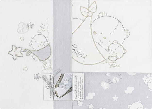 Set-piumotto-lenzuolino-culla-Nazareno-Gabrielli-Baby-Bear