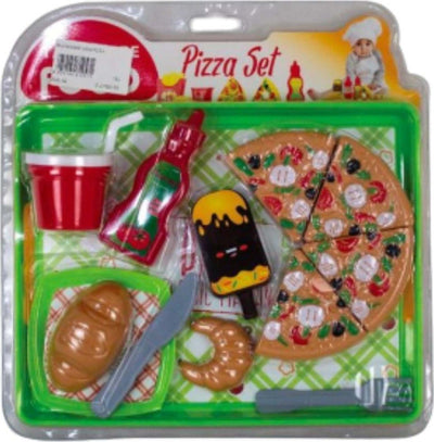 Set Pizza Mangiamo Insieme Con Vari Accessori Giocattolo Per Bambini 28x28,5 Cm Giochi e giocattoli/Giochi d'imitazione e accessori di travestimento/Cucina/Cibo Trade Shop italia - Napoli, Commerciovirtuoso.it