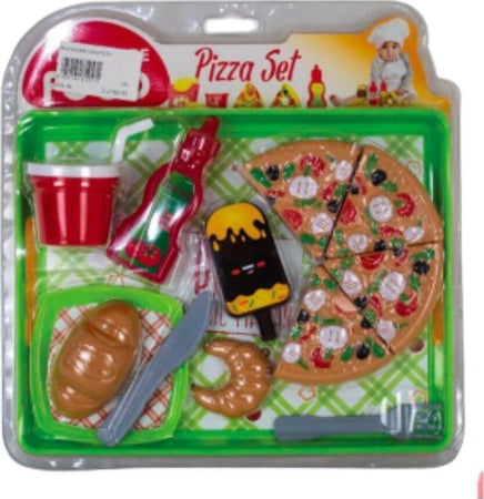 Set Pizza Mangiamo Insieme Con Vari Accessori Giocattolo Per Bambini 28x28,5 Cm Giochi e giocattoli/Giochi d'imitazione e accessori di travestimento/Cucina/Cibo Trade Shop italia - Napoli, Commerciovirtuoso.it