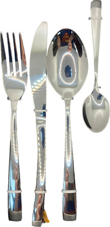 Set Posate 24 Pezzi Bavaria Ottingher In Acciaio BC2168 Silver Casa e cucina/Stoviglie/Posate/Set di posate/Set di posate miste Led Mall Home - Napoli, Commerciovirtuoso.it
