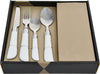 Set Posate 24 Pezzi Bavaria Set Posate Da Cucina Miste in Acciaio Inox Impugnatura in Vinile Casa e cucina/Stoviglie/Posate/Set di posate/Set di posate miste Puleo Casa - Palermo, Commerciovirtuoso.it