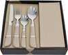 Set Posate 24 Pezzi Bavaria Set Posate Da Cucina Miste in Acciaio Inox Impugnatura in Vinile Casa e cucina/Stoviglie/Posate/Set di posate/Set di posate miste Puleo Casa - Palermo, Commerciovirtuoso.it