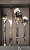 Set Posate 24x Silver In Acciaio Inox By Bavaria Ottingher 6 Cucchiai 6 Forchette 6 Cucchiaini 6 Coltelli Casa e cucina/Stoviglie/Posate/Set di posate/Set di posate miste Puleo Casa - Palermo, Commerciovirtuoso.it