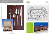 Set Posate 72 Pezzi in Acciaio Inox 19/10 Bavaria Set Posate Made in Italy Casa e cucina/Stoviglie/Posate/Set di posate/Set di posate miste L’Orchidea - Siderno, Commerciovirtuoso.it