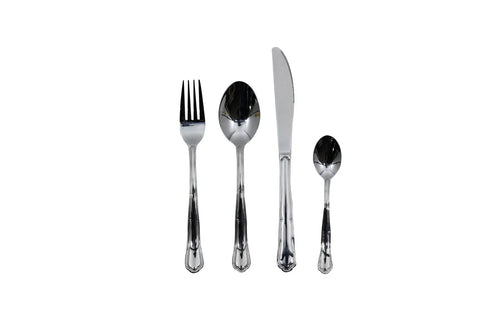 Set Posate Preziosa Ps10001Argento Acciaio