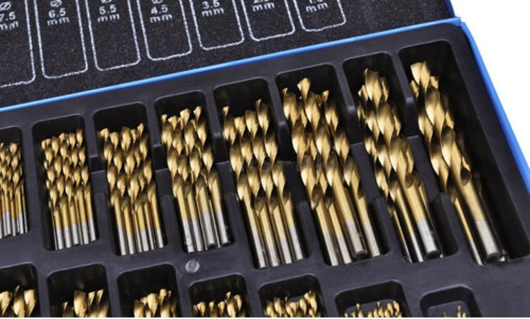 Punte Trapano A Gradino HSS Titanio 6-60mm - Per Legno, Metallo, PVC (12 Misure) - Foto 5