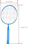 Set Racchetta Badminton Palla Leghe Nylon Per Bambini Giocattoli All'aperto Blu Sport e Tempo Libero > Tennis e Ping Pong > Sport Trade Shop italia - Napoli, Commerciovirtuoso.it