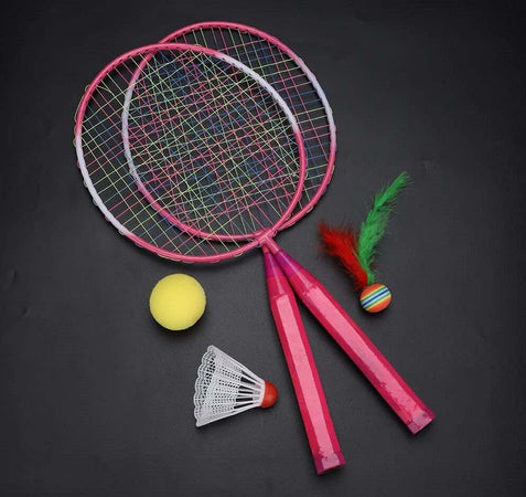 Set Racchetta Badminton Palla Leghe Nylon Per Bambini Giocattoli All'aperto Rosa Sport e Tempo Libero > Tennis e Ping Pong > Sport Trade Shop italia - Napoli, Commerciovirtuoso.it
