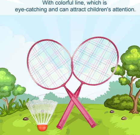 Set Racchetta Badminton Palla Leghe Nylon Per Bambini Giocattoli All'aperto Rosa Sport e Tempo Libero > Tennis e Ping Pong > Sport Trade Shop italia - Napoli, Commerciovirtuoso.it