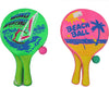 Set racchettoni in legno con pallina gioco racchette da spiaggia e mare 