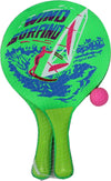 Set racchettoni in legno con pallina gioco racchette da spiaggia e mare 
