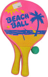 Set racchettoni in legno con pallina gioco racchette da spiaggia e mare 