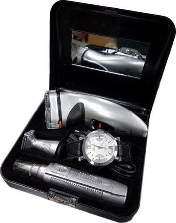 Set Regalo Uomo Orologio Rasoio Barba Rasoio Peli Naso Cofanetto Elegante Moda/Uomo/Orologi/Orologi da polso Trade Shop italia - Napoli, Commerciovirtuoso.it
